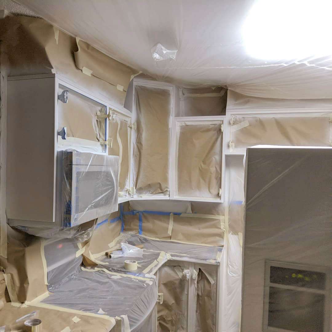 Cabinet painting