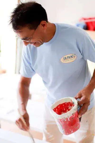 Dr. Paint professional painter at work in Palm Coast, FL